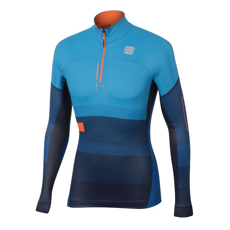 верх комбинезона Sportful Apex Race Top сине-голубой верх комбинезона Sportful Apex Race Top сине-голубой